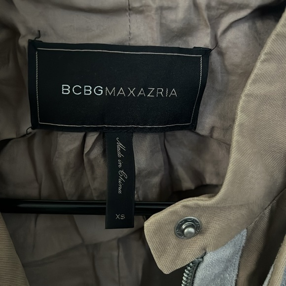 BCBG Faux Suede cropped Jacket - Picture 2 of 6